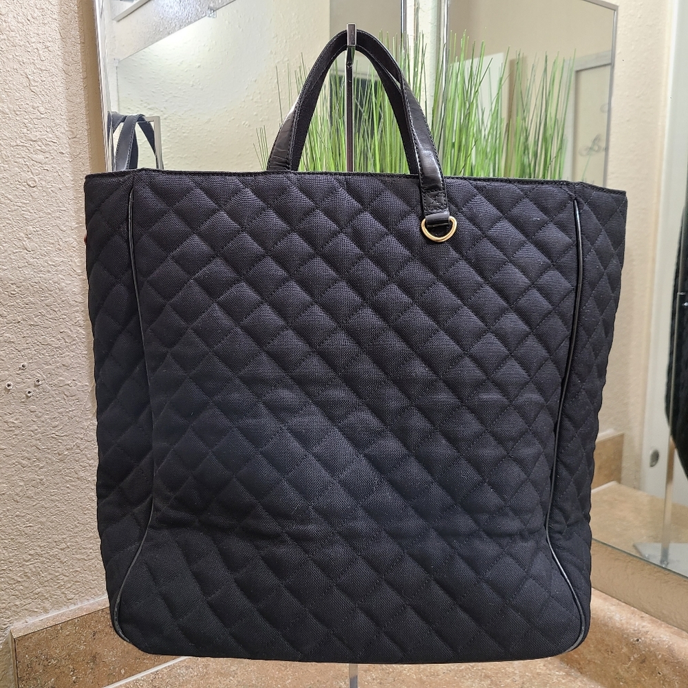 MZ Wallace Quilted Large Tote Bag Vintage